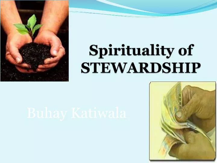 spirituality of stewardship