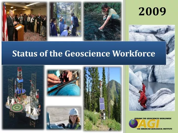 status of the geoscience workforce