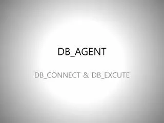 db agent