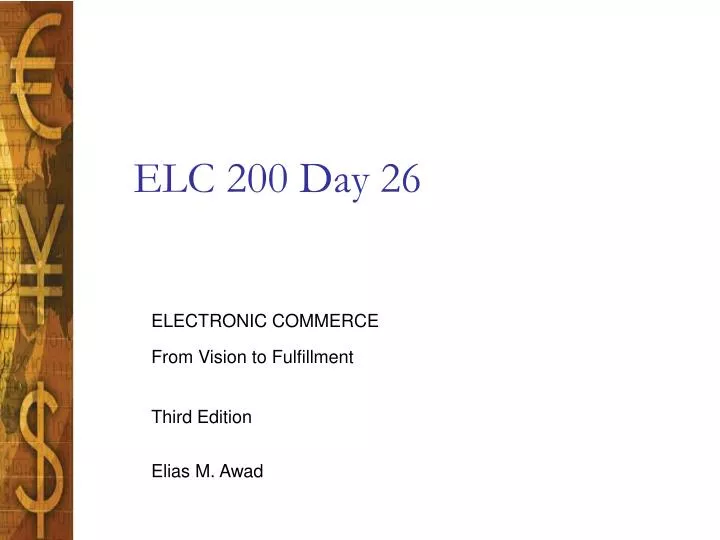 elc 200 day 26