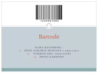 barcode