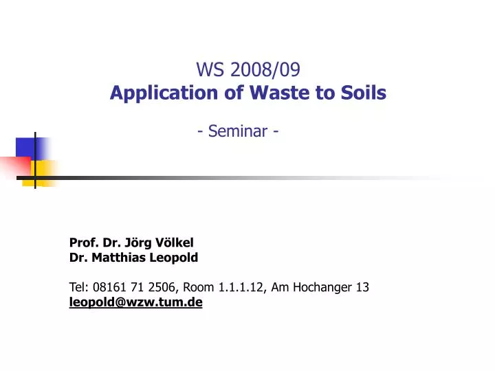 ws 2008 09 application of waste to soils