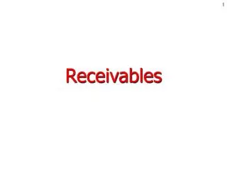 Receivables