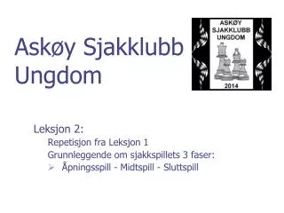 ask y sjakklubb ungdom