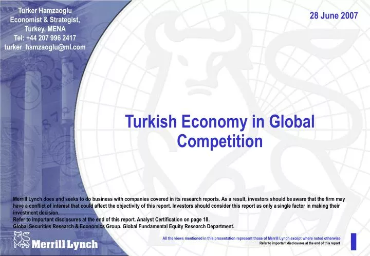 turkish economy in global competition