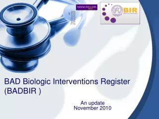 BAD Biologic Interventions Register (BADBIR )