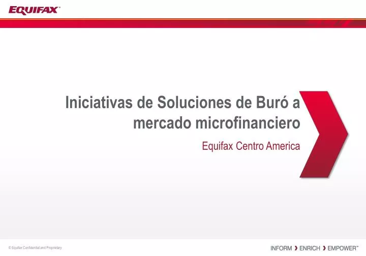 iniciativas de soluciones de bur a mercado microfinanciero
