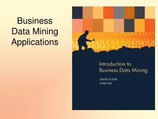 Business Data Mining Applications