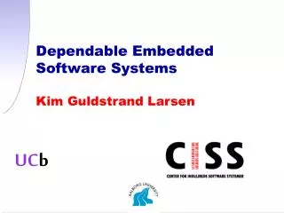 Dependable Embedded Software Systems