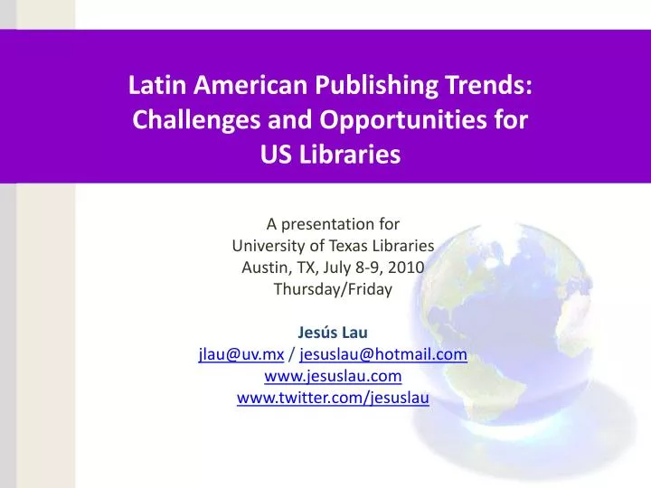 latin american publishing trends challenges and opportunities for us libraries