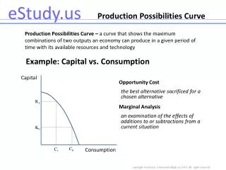 Example: Capital vs. Consumption
