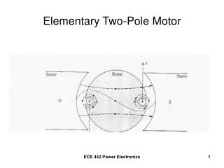 Elementary Two-Pole Motor