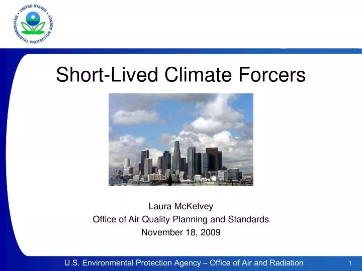 short lived climate forcers
