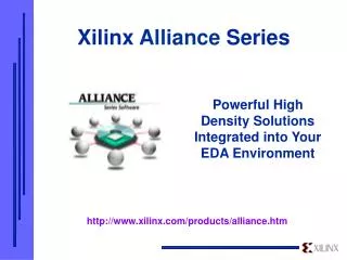 Xilinx Alliance Series