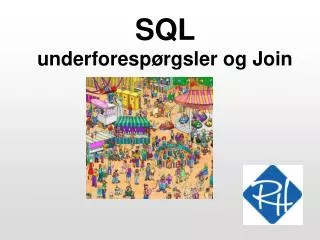 sql underforesp rgsler og join