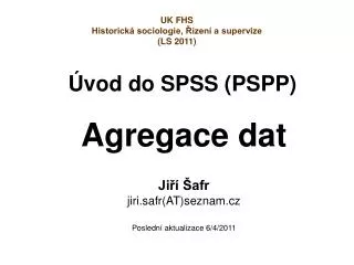 vod do spss pspp
