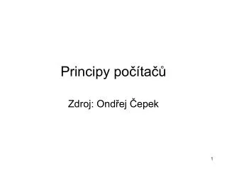 principy po ta