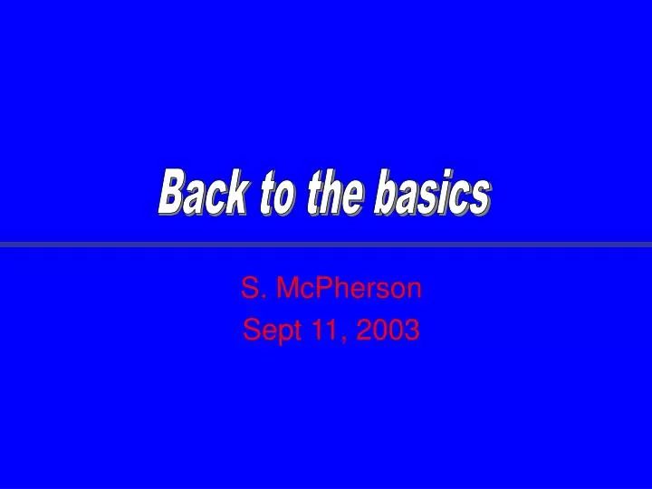 s mcpherson sept 11 2003