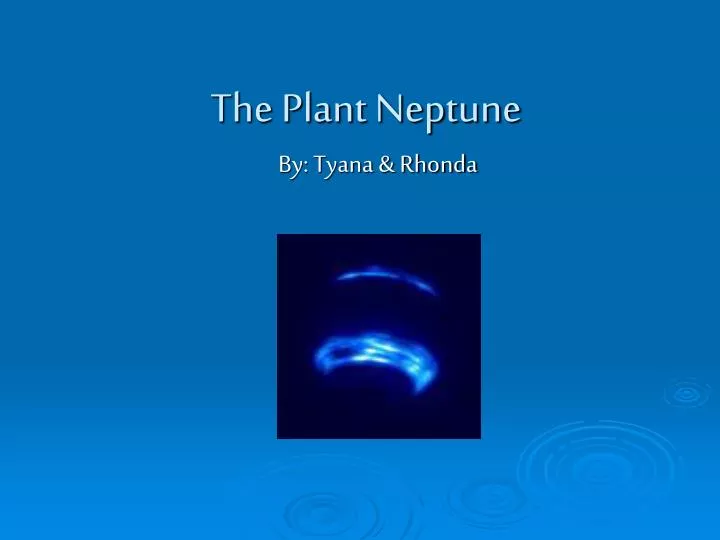 the plant neptune