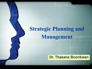 strategic planning and management