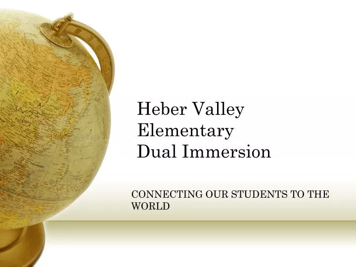 heber valley elementary dual immersion
