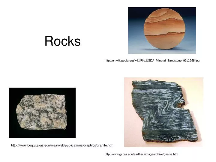 rocks