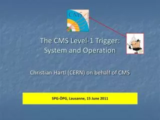The CMS Level-1 Trigger: System and Operation