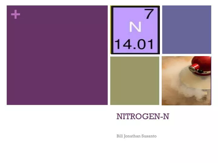 nitrogen n