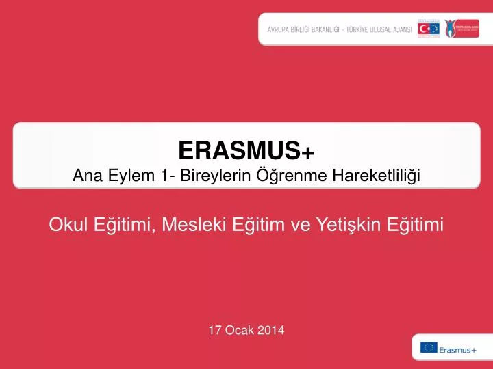 erasmus ana eylem 1 bireylerin renme hareketlili i