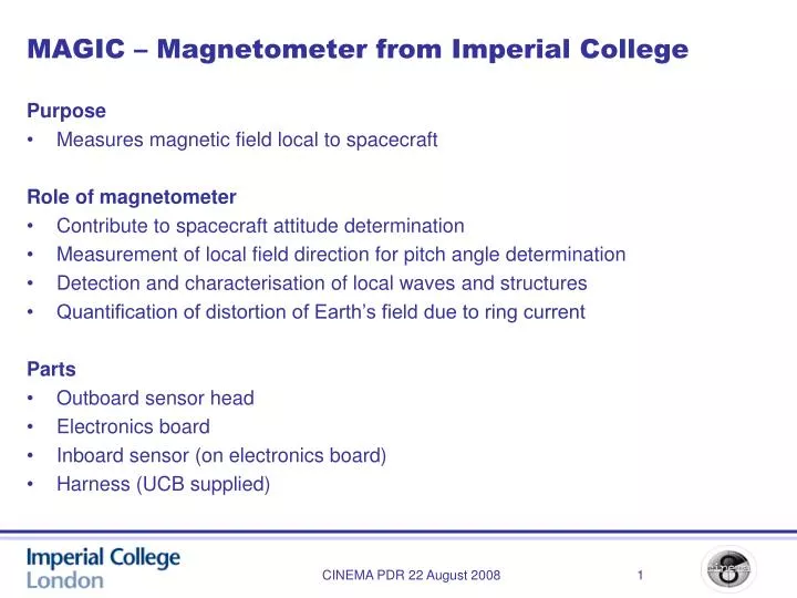 magic magnetometer from imperial college