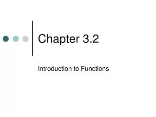 Chapter 3.2