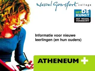 informatie voor nieuwe leerlingen en hun ouders