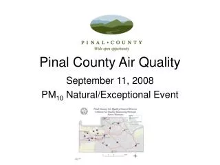 Pinal County Air Quality