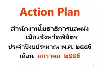 action plan