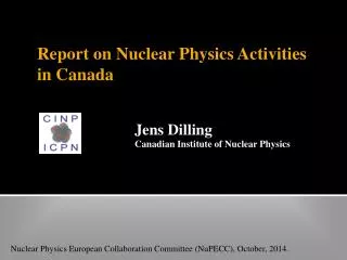 Report on Nuclear Physics Activities in Canada