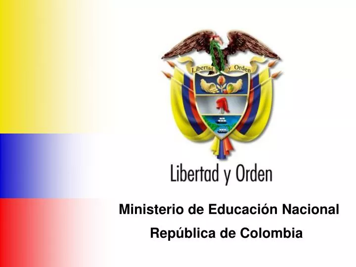 ministerio de educaci n nacional