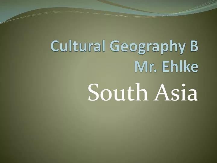 cultural geography b mr ehlke