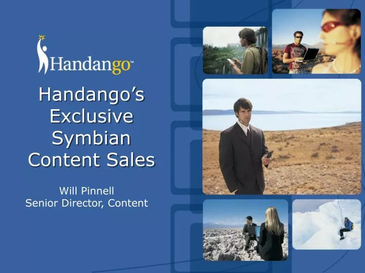 handango s exclusive symbian content sales