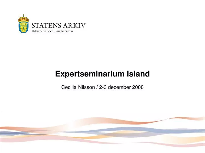 expertseminarium island