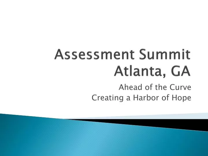 assessment summit atlanta ga