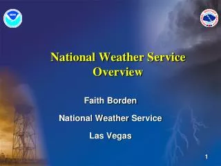 National Weather Service Overview