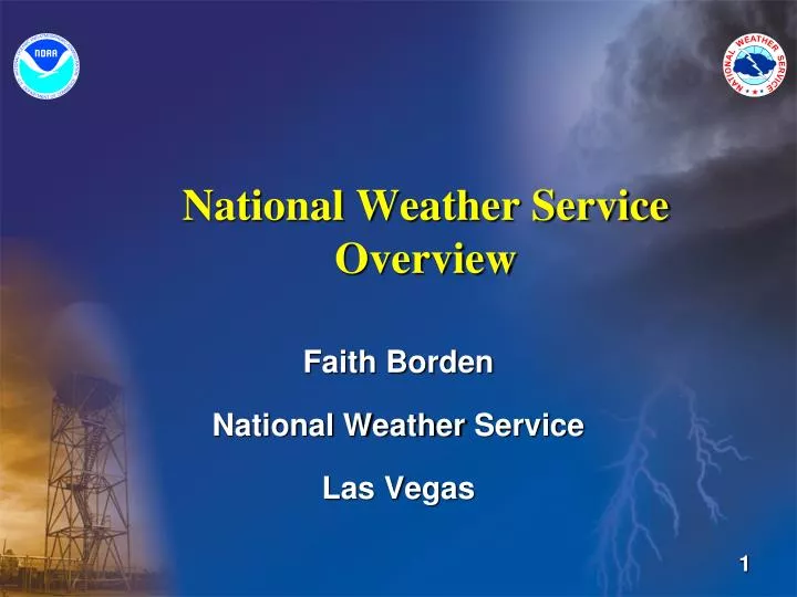 national weather service overview