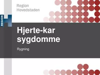 hjerte kar sygdomme