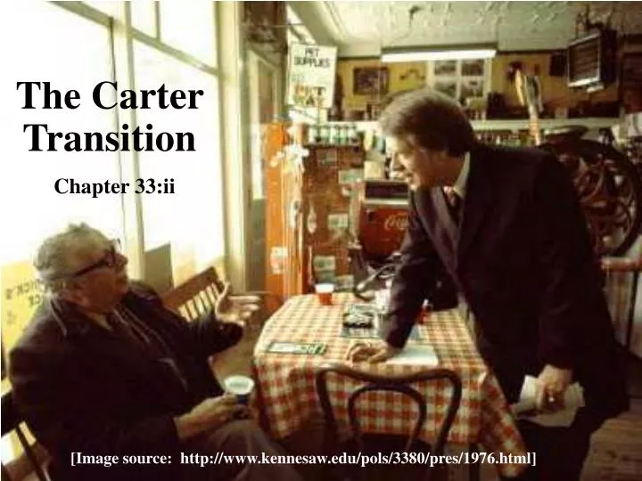 the carter transition chapter 33 ii