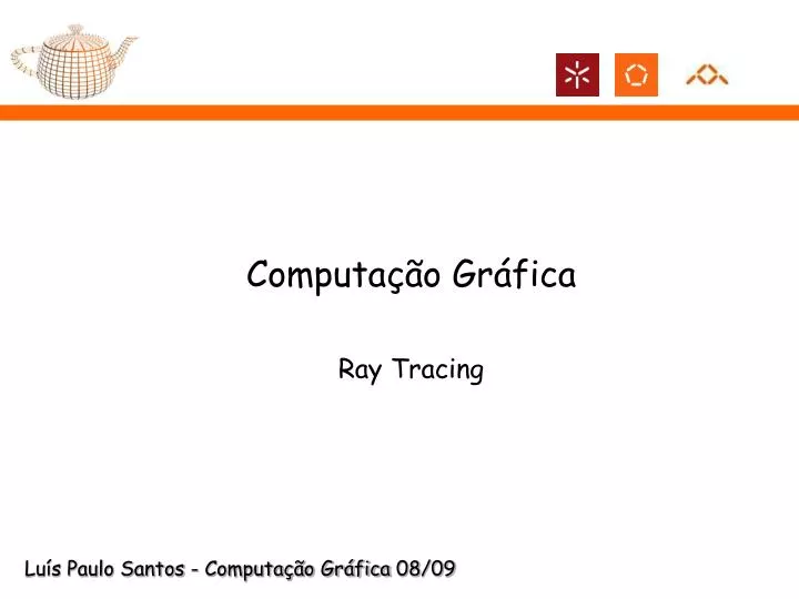 computa o gr fica ray tracing