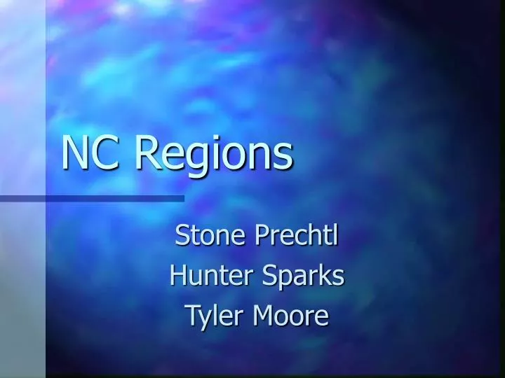 nc regions