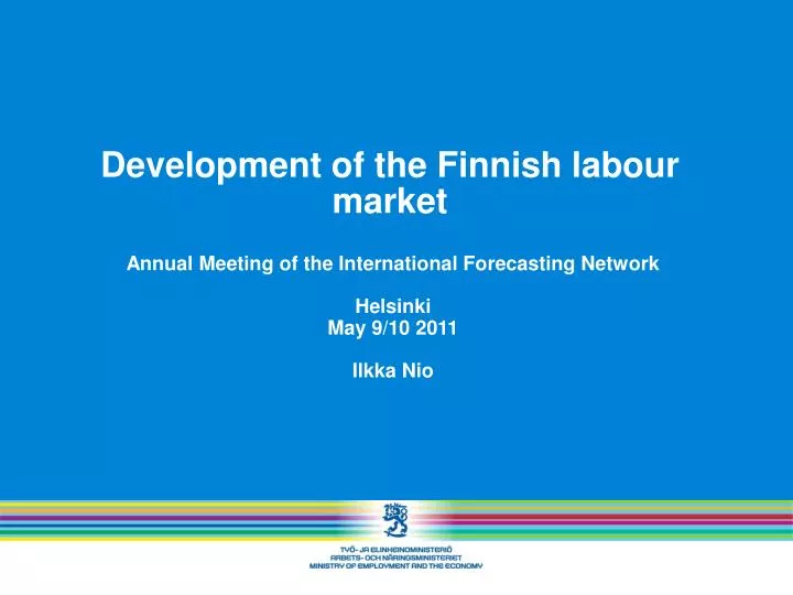 development of the finnish labour market