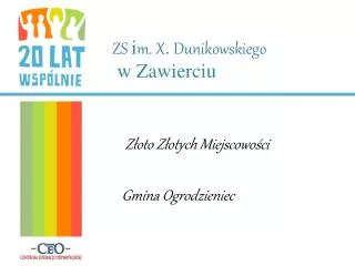 zs i m x dunikowskiego w zawierciu