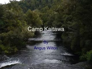 Camp Kaitawa