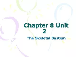 Chapter 8 Unit 2